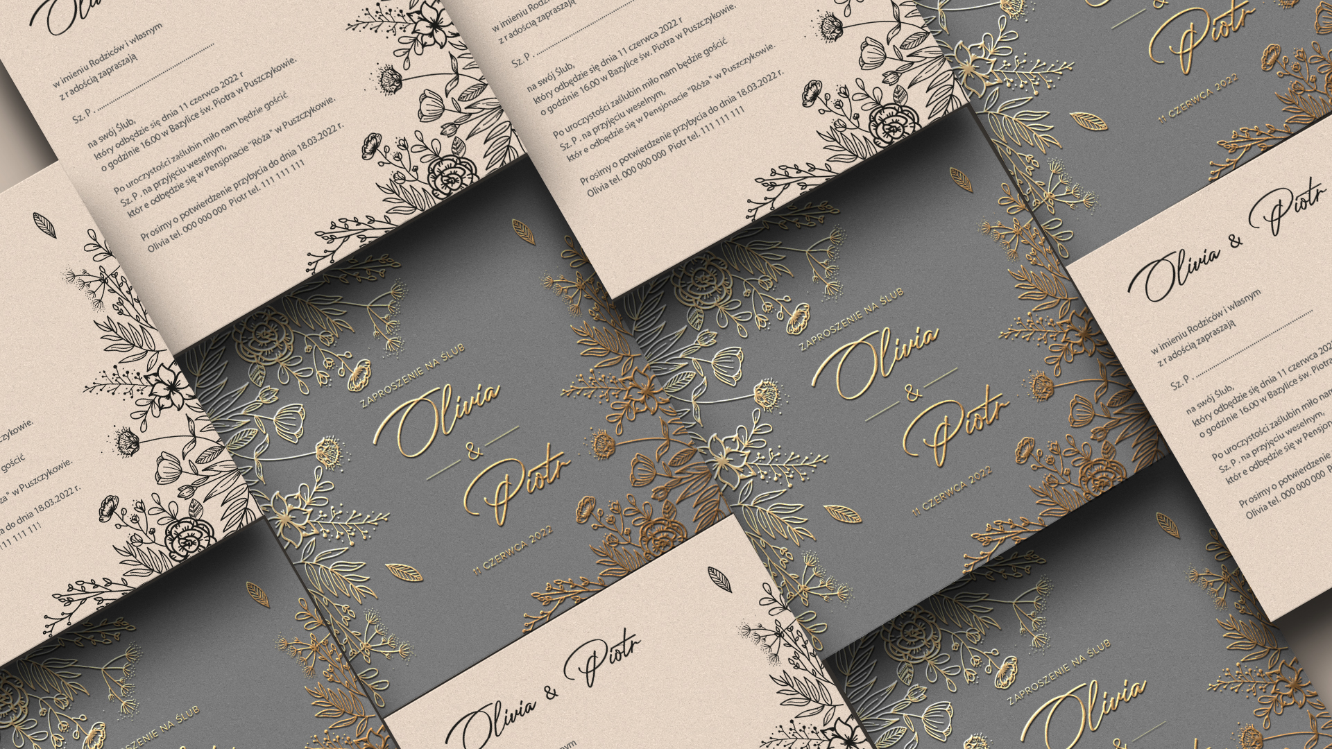 zaproszenie na wesele