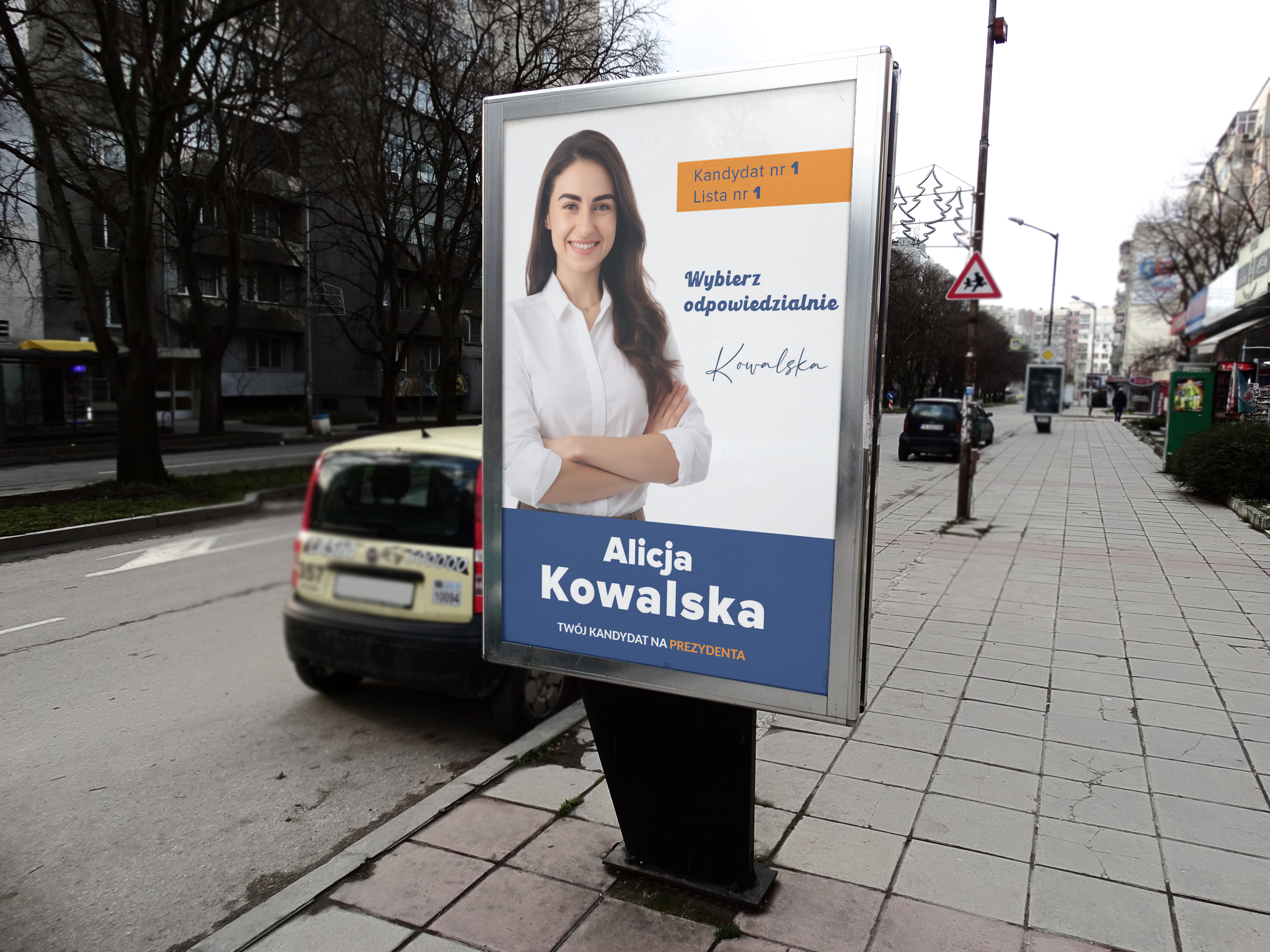 projektowanie bannerów wyborczych