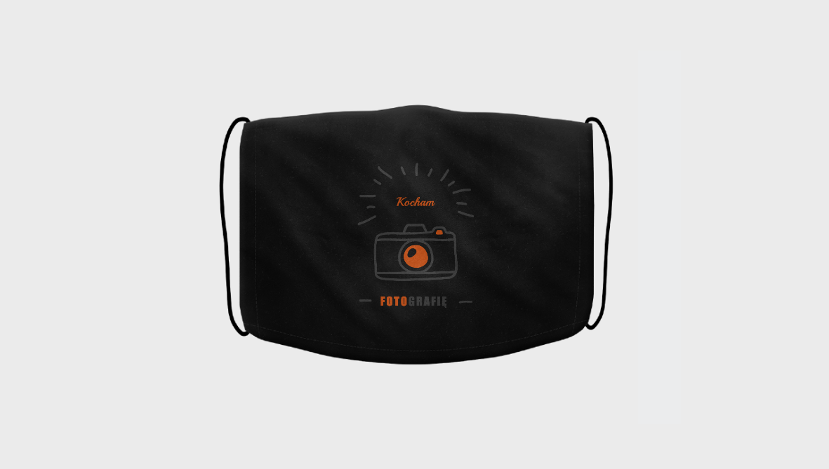 Maseczka z nadrukiem | Maseczka z hobby