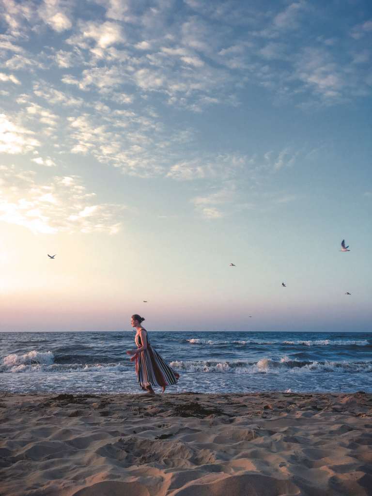 sesja zdjęciowa na plaży
