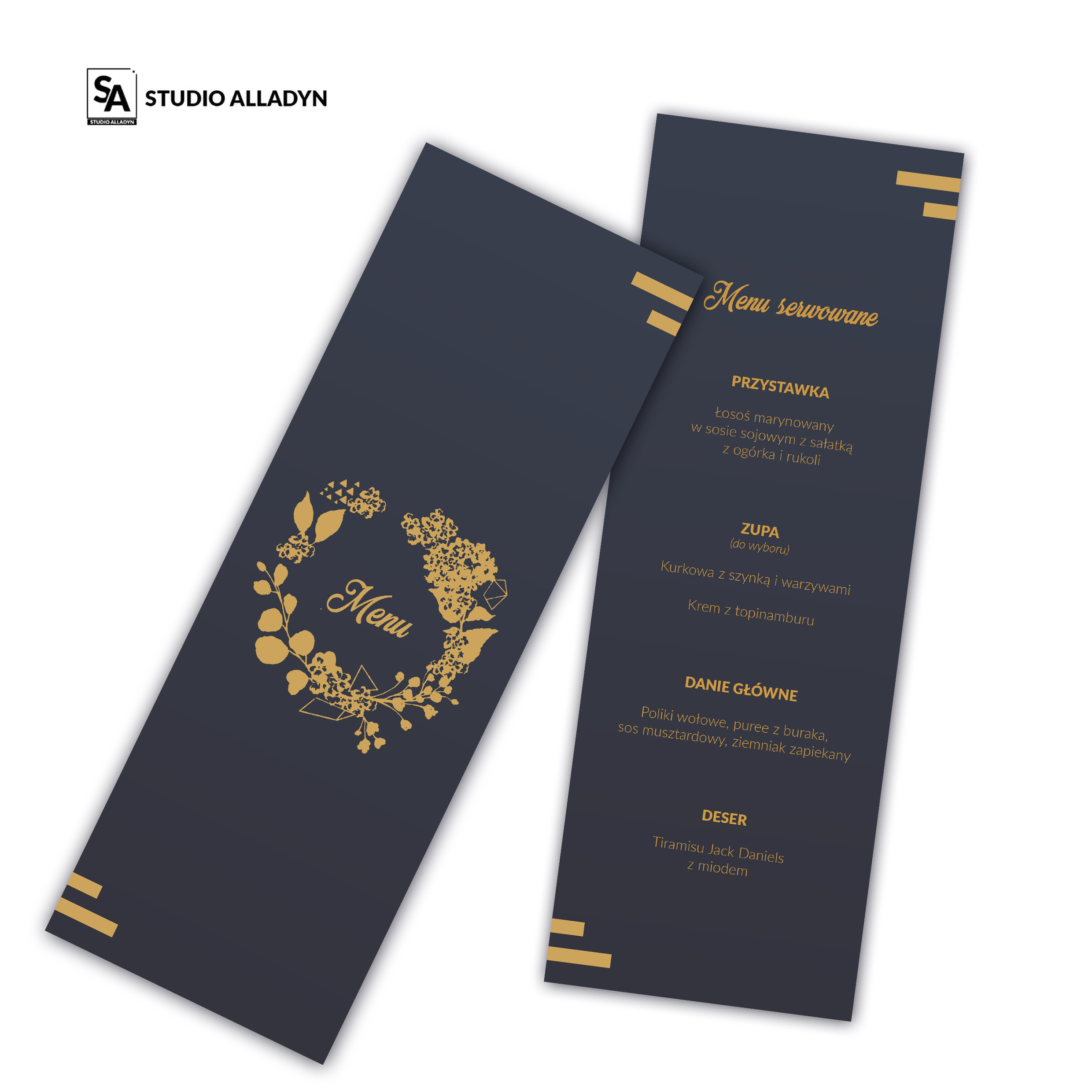 tanie karty menu