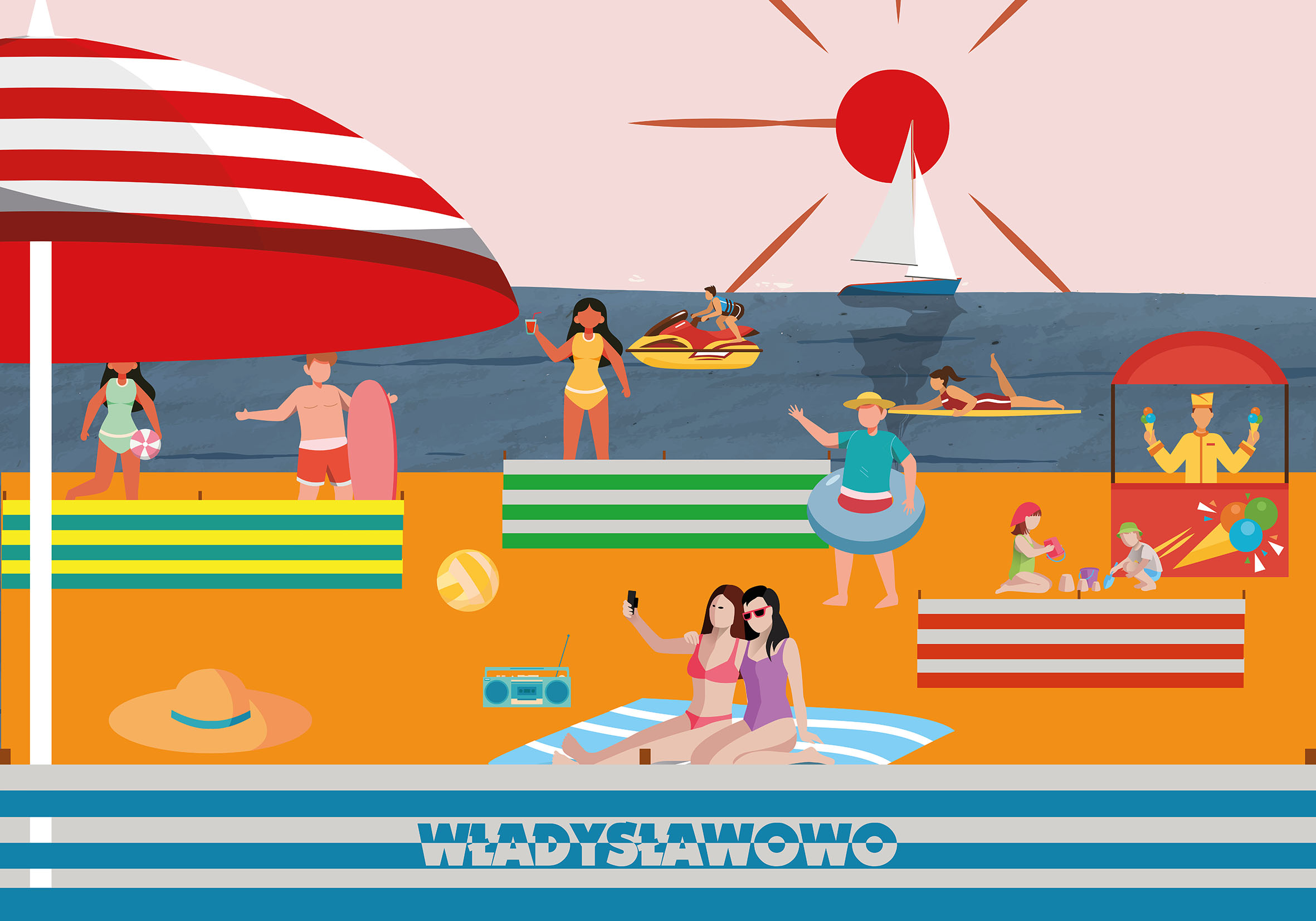 Plakat Władysławowo