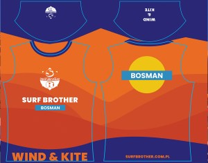 koszulka sportowa z nadrukiem