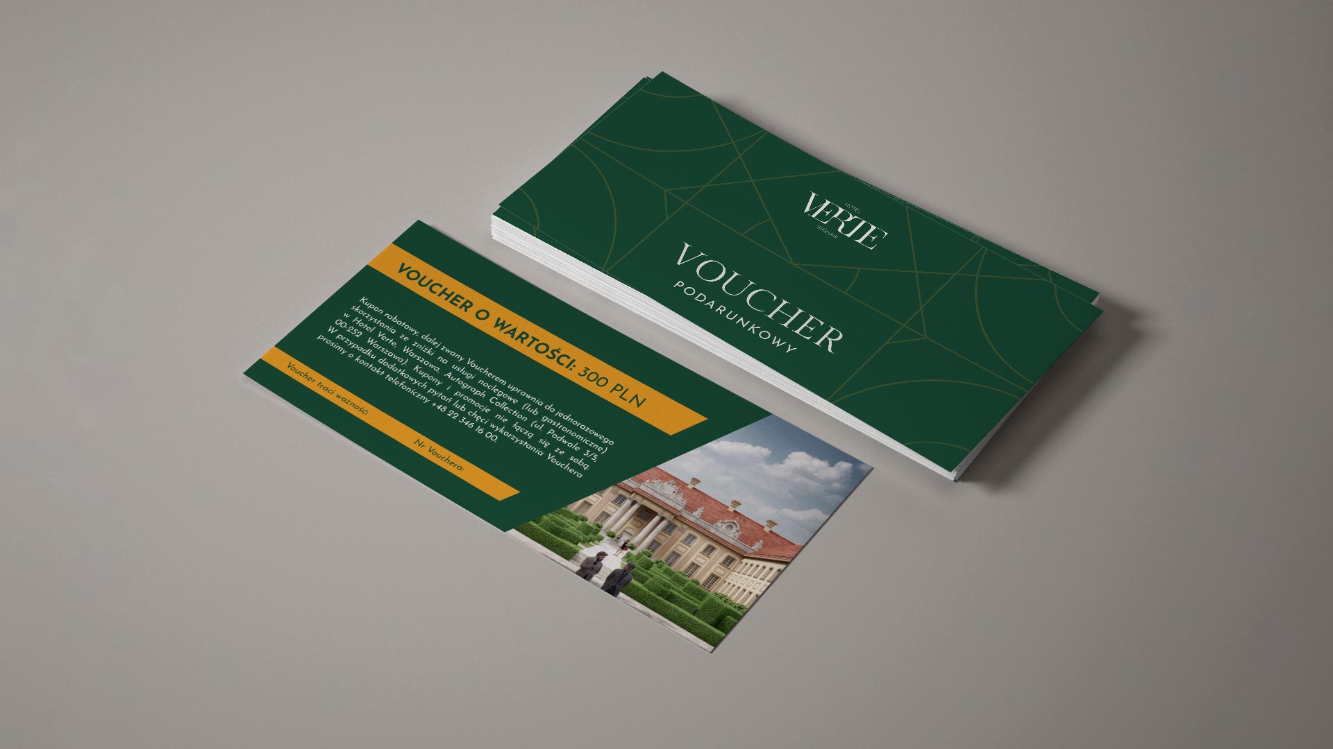 projekt vouchera hotelowego