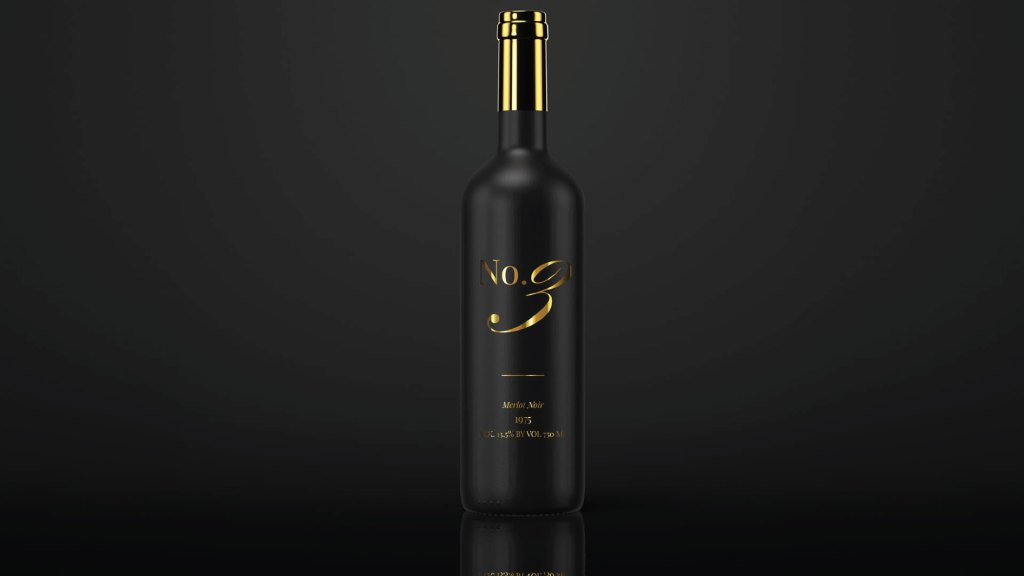 projekt etykiety na wino