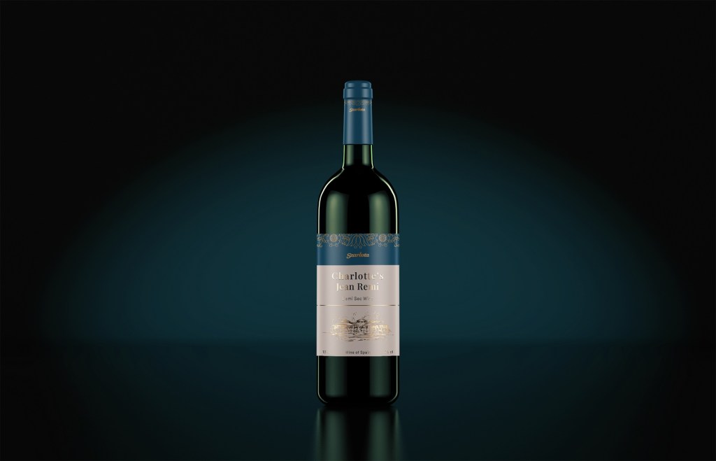 projekt etykiety na wino