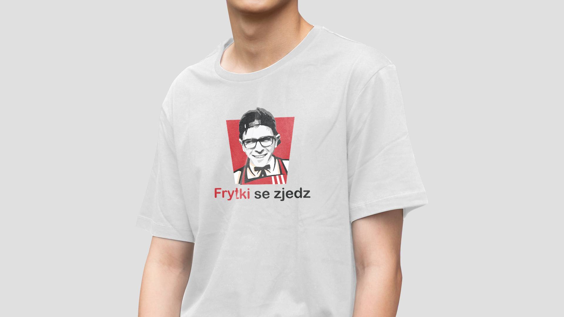 projekt koszulki z własnym nadrukiem