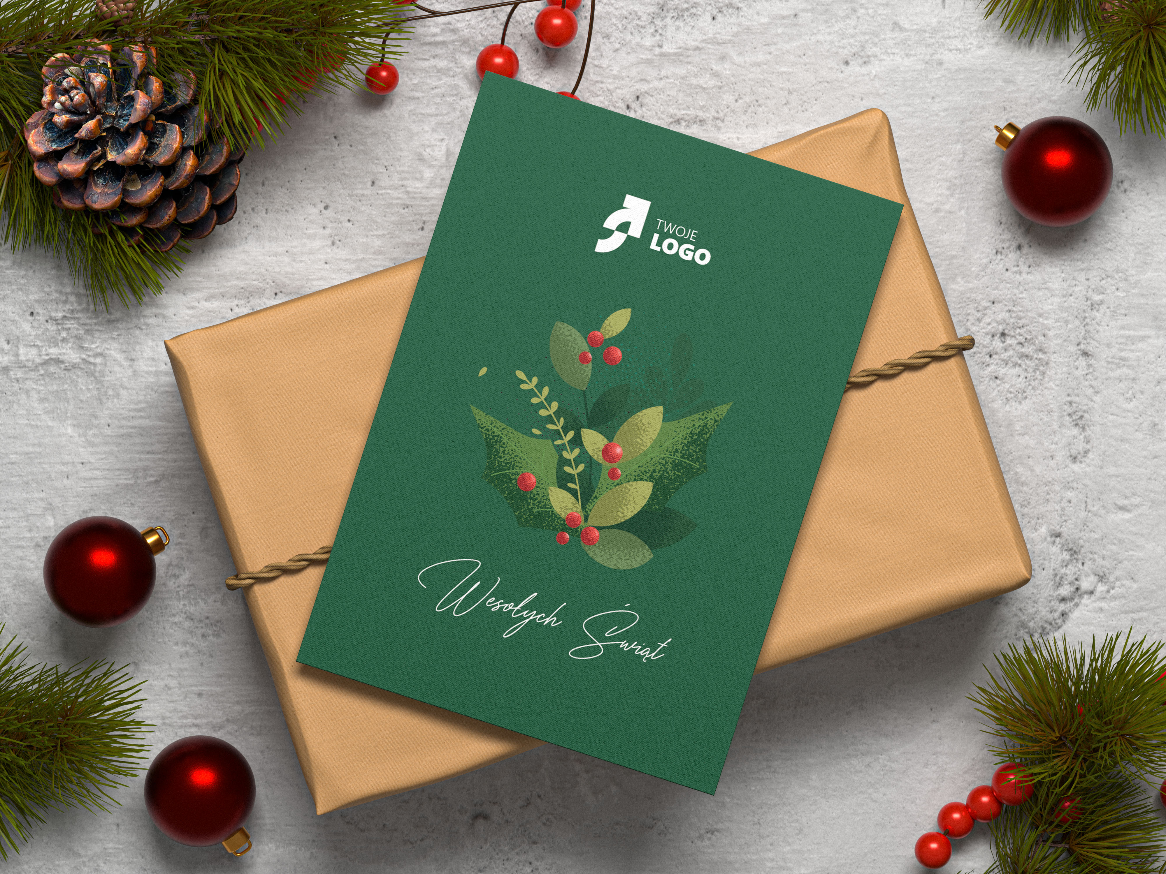projekt kartki świątecznej